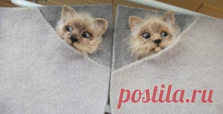 Декоративные накладные карманы. Котята. Выполнены из шерсти, полуобъемные. Основа - шерсть, размер : шир. 18см., выс. 20,5см., достаточно плотные, толщина 2 мм. Внешний размер по высоте хоть и 20,5 см, но внутренний подклад можно выполнить в меньшем размере. Рекомендуется для плотного драпа , искусственного или эко меха; или для кофты, пальто плотной вязки. Характеристики:
Размер 18 см на 20,5 см