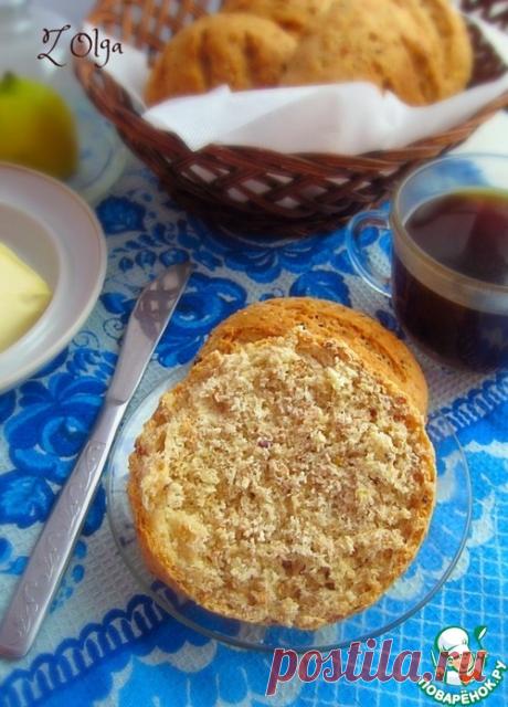 Булочки с зернистой горчицей – кулинарный рецепт
