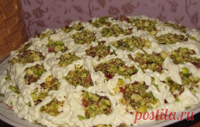 Салат "Паутинка"