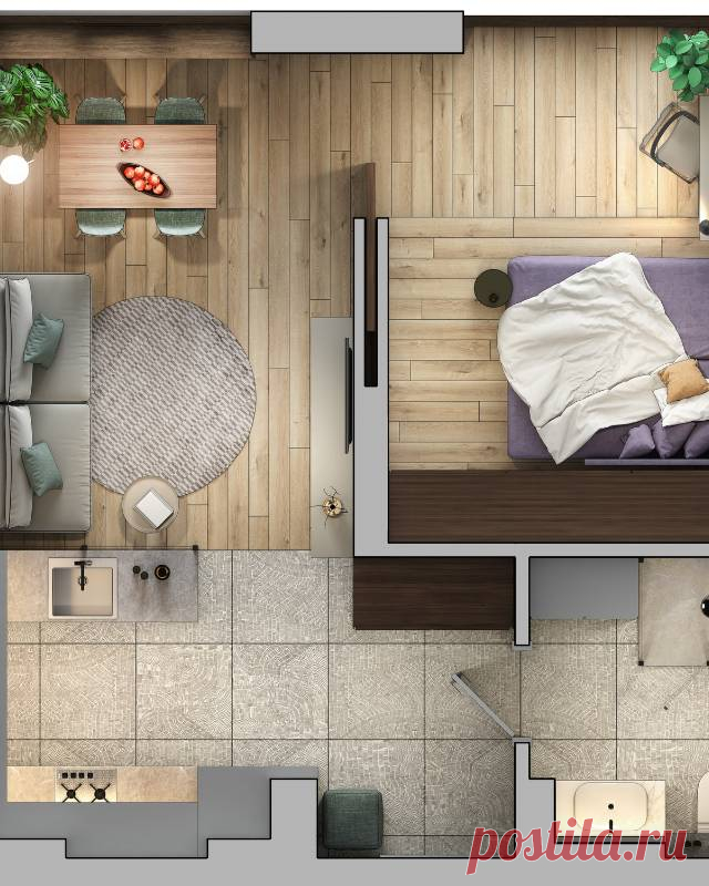 Управляйте своим пространством с умом: как даже маленькую однушку можно превратить в просторную квартиру — Психология