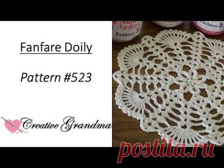 Easter Fanfare Doily  - Crochet Tutorial