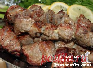 Шашлык в кисломолочном маринаде | Харч.ру - рецепты для любителей вкусно поесть