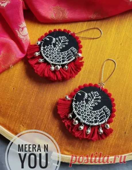 Серьги с этническими мотивами - Сам себе мастер - 17 сентября - 43337164007 - Медиаплатформа МирТесен