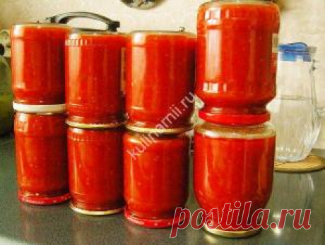 Рецепт домашнего кетчупа