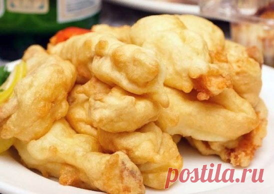 РЫБА В КЛЯРЕ.