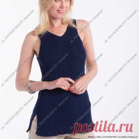 Туника спицами