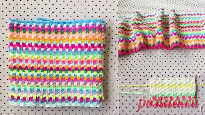 Weekend Project: How to Crochet A Snuggle Stitch Blanket