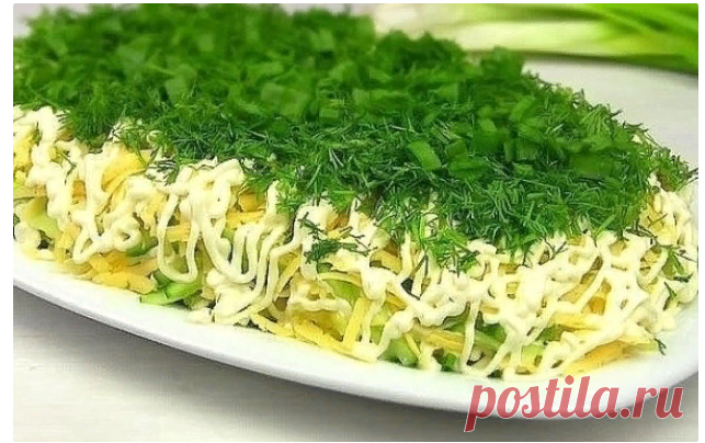 сельдь — 1 шт
лук зеленый — 1 пучок
укроп — 1 пучок
огурец свежий — 1 шт
сыр твердый — 150 г
картофель отварной — 3 шт
майонез — 300 г