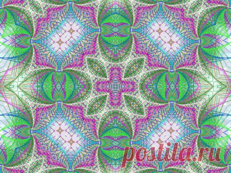 Digital Kaleidoscope With Line  Free Stock Photo HD - Public Domain Pictures