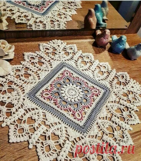 «Pin by toolika bajpai on doilies Вязание крючком кружева, Вязание крючком символы, Связанные крючком квадраты» — карточка пользователя Галина Г. в Яндекс.Коллекциях