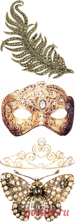 Гламурный декор - ОФОРМЛЕНИЕ - Кира-скрап - клипарт и рамки на прозрачном фоне