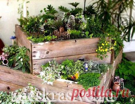 Аксессуары для мини сада своими руками | Уютный дом своими руками