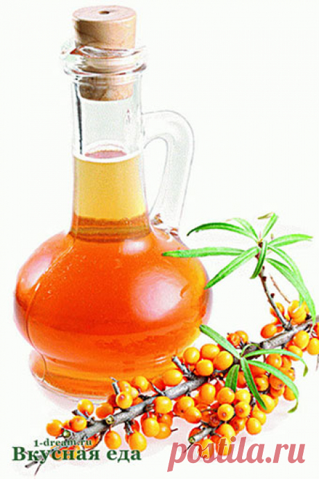 Домашнее облепиховое масло - Вкусная еда