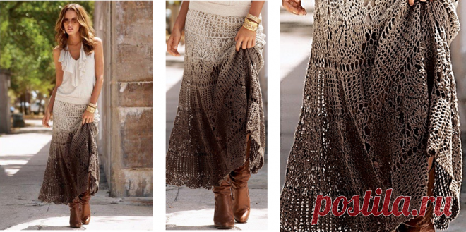 Юбки крючком в стиле бохо для полных - 15 моделей со схемами | МНЕ ИНТЕРЕСНО | Яндекс Дзен