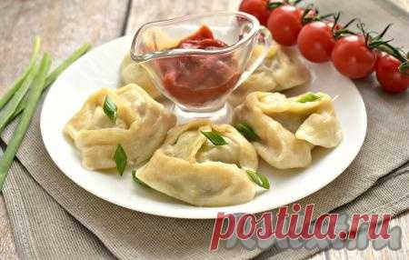 Манты в сковороде без мантоварки - 12 пошаговых фото в рецепте