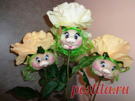 Цветы с мордочками