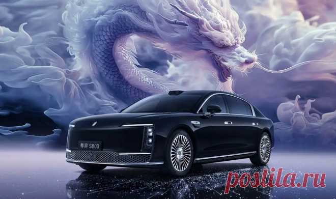Maextro S800, созданный совместно Huawei и JAC составит конкуренцию Maybach и Rolls-Royce