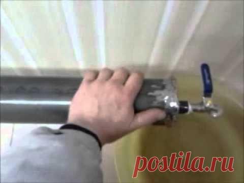 Отопление своими руками Самодельный регистр отопления — Яндекс.Видео