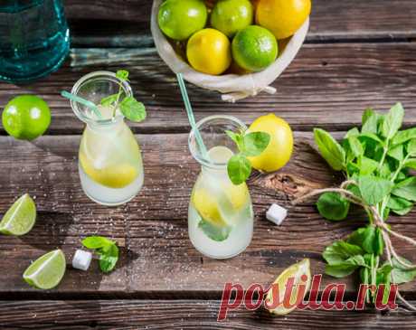 ღ10 способов приготовить отличный лимонад