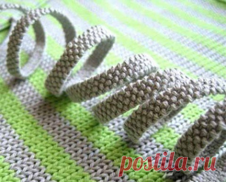 ПЛОСКИЙ ШНУР СПИЦАМИ (УЗОРЫ СПИЦАМИ) – Журнал Вдохновение Рукодельницы