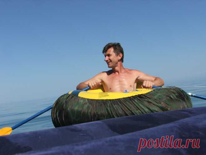 Небо, море, полный штиль.