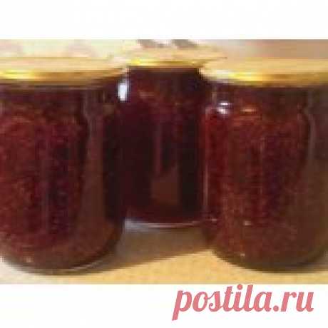 Варенье малиновое "24 стакана" Кулинарный рецепт