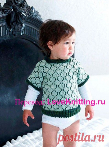 Узорчатый пуловер | Искусница