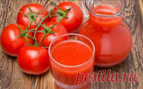 Томатный сок на зиму: 8 рецептов очень вкусного сока в домашних условиях Всем привет! Наступает пора осенних творений, а это значит, что пора делать разного рода соленья и варенья. Предлагаю начать с