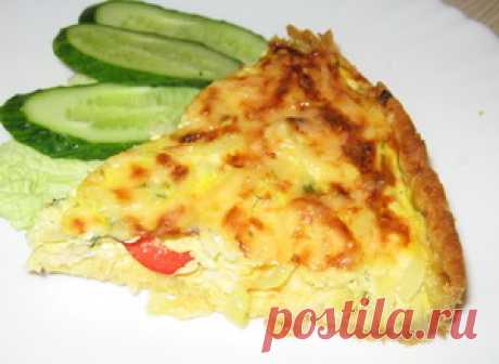 Рыбный киш - Пошаговый рецепт с фото | Выпечка | Вкусный блог - рецепты под настроение