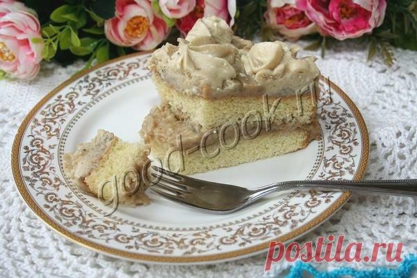 торт с кремом из халвы | Хорошая кухня | Яндекс Дзен