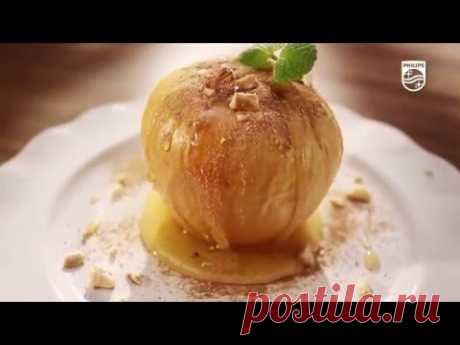 Рецепт "Печені яблука з горіхами"