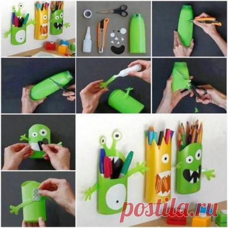 Креативные изделия из пластиковых бутылок