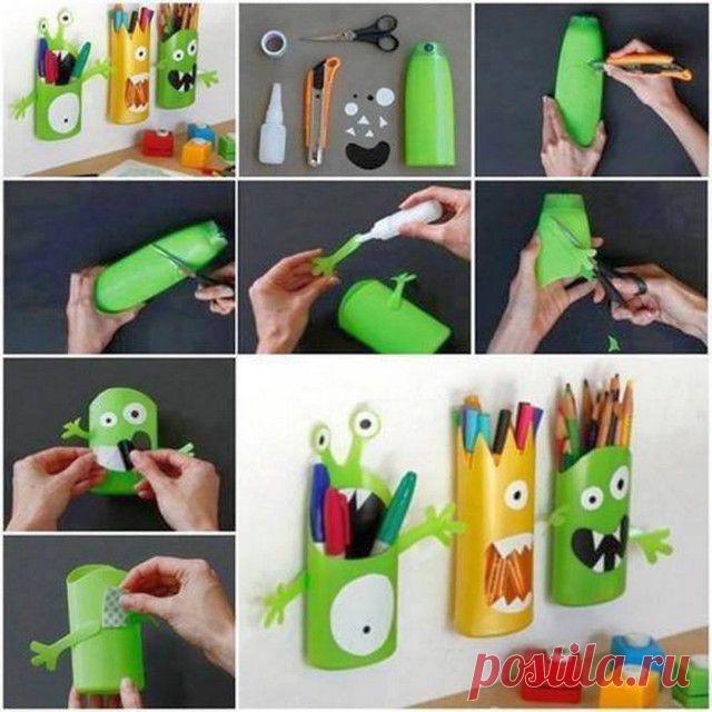 Креативные изделия из пластиковых бутылок