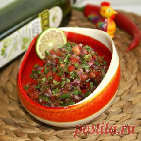 Сальса «Клюв петуха» Пико-де-гальо (pico de gallo) | Кошкин дом