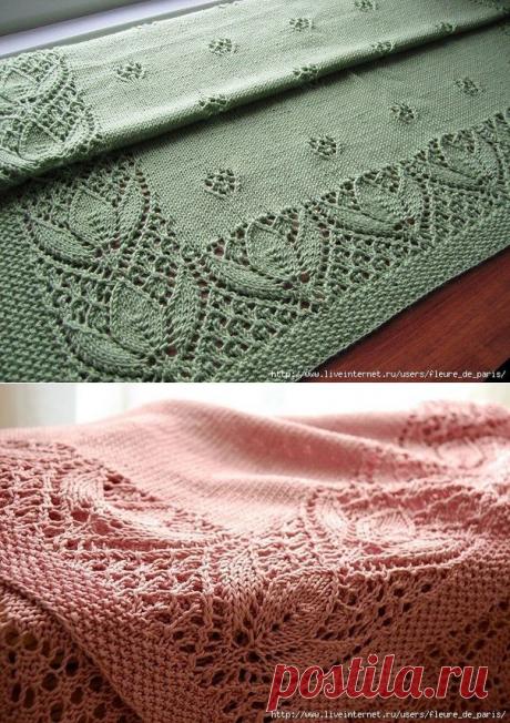 Вязание: каймы.