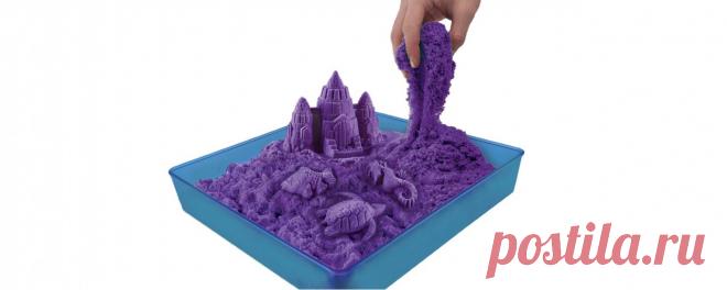 Кинетический песок своими руками     Кинетический песок сочетает в себе два материала: песок и пластилин. Из него можно лепить, делать фигурки, оставлять отпечатки ладошек и ступней, резать на кусочки, а главное, к нему очень приятно…