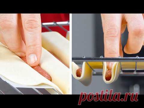 Тесто на Решетку, Сосиску Сверху - Готово! 5 Гениальных Рецептов из Простейшего Теста