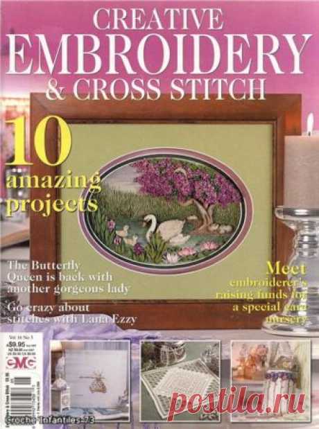 журнал Creative Embroidery & Cross Stitch | Записи в рубрике журнал Creative Embroidery & Cross Stitch | Дневник LVPD