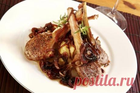Баранина с луковым мармеладом рецепт – Французская кухня: Основные блюда. «Еда»