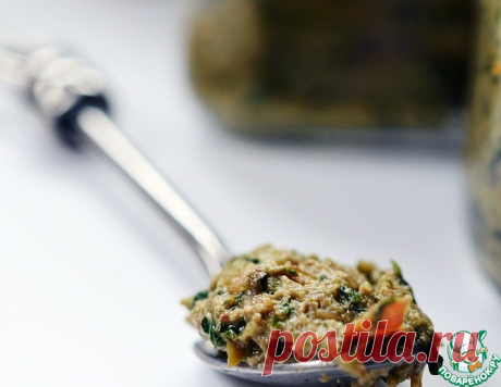 Аджика из базилика с орехами – кулинарный рецепт