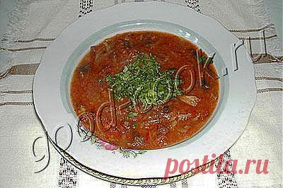 Хорошая кухня - густой суп в горшочке. Кулинарная книга рецептов. Салаты, выпечка.