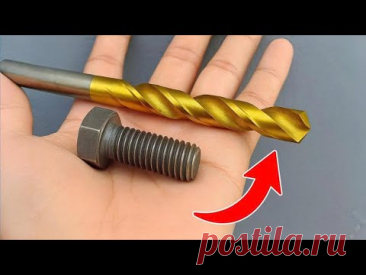 ¡Este método de afilado te dejará boquiabierto! Perfora cualquier cosa fácilmente en 2 minutos | Af