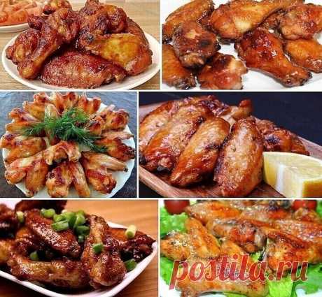 Куриные крылышки: 6 рецептов на любой вкус — Чудо поваренок