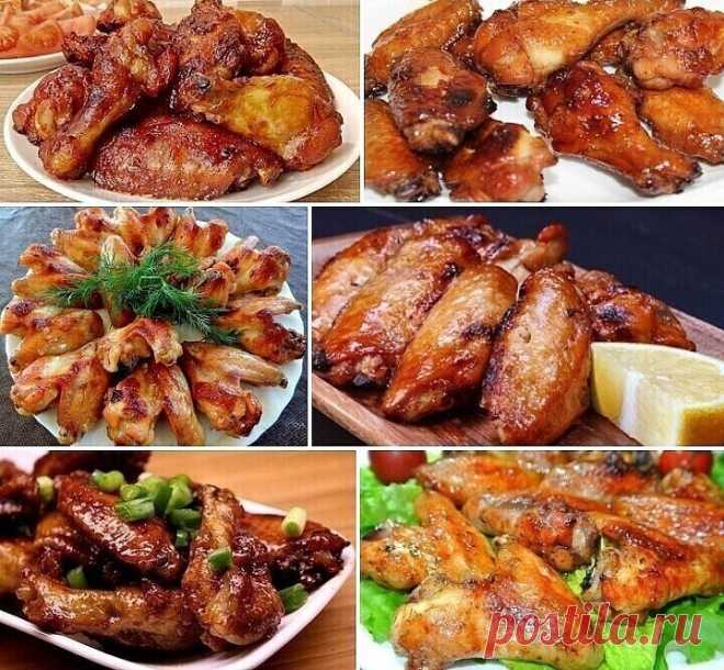 Куриные крылышки: 6 рецептов на любой вкус — Чудо поваренок