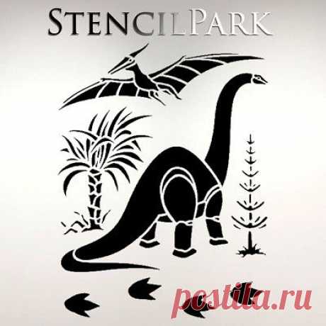 Dinosaurs Park Kids Decor Reusable Craft Stencil Walls Furniture A5 A4 A3 167  | eBay Reusable Thick Craft Stencil for Furniture, Walls, Wood, Fabrics, Glass, Art, Canvas etc. Available size: A5,A4, A3. Stencils are made from thick plastic sheet, reusable. Simply wash it in a warm water and use again.