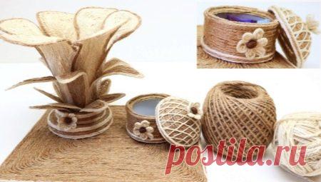 Поделки из джута своими руками (92 фото): мастер-классы, идеи создания изделий из джута и мешковины для начинающих