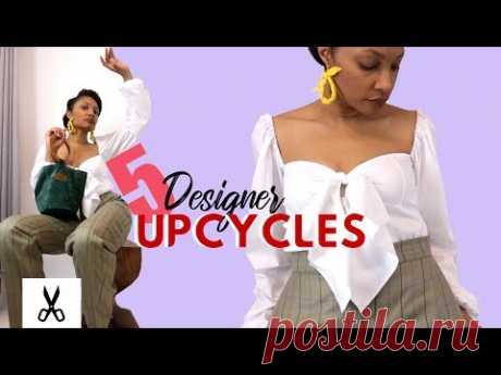Best 5 Designer Fashion Thrift Flip Upcycles for Summer 2019