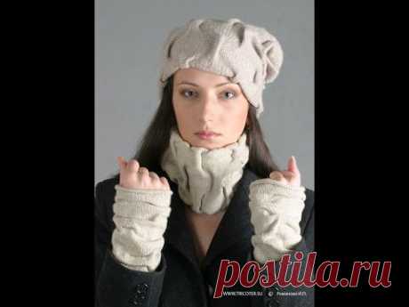 Хотите связать модную шапку?Вяжем с Людмилой Тен - YouTube
