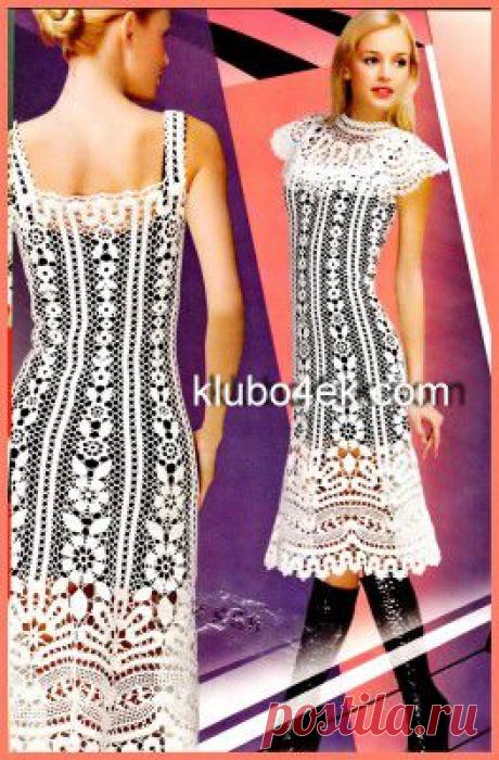 Ажурный сарафан. Брюггское кружево.