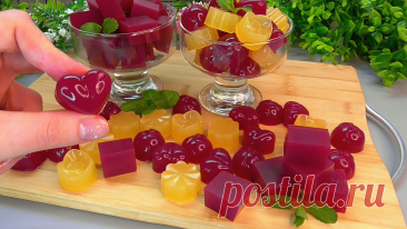 Мармелад на фруктовом соке — очень легкий в приготовлении и не тает в тепле. Получается гора мармелада буквально за полчаса | Эликсир Жизни | Дзен